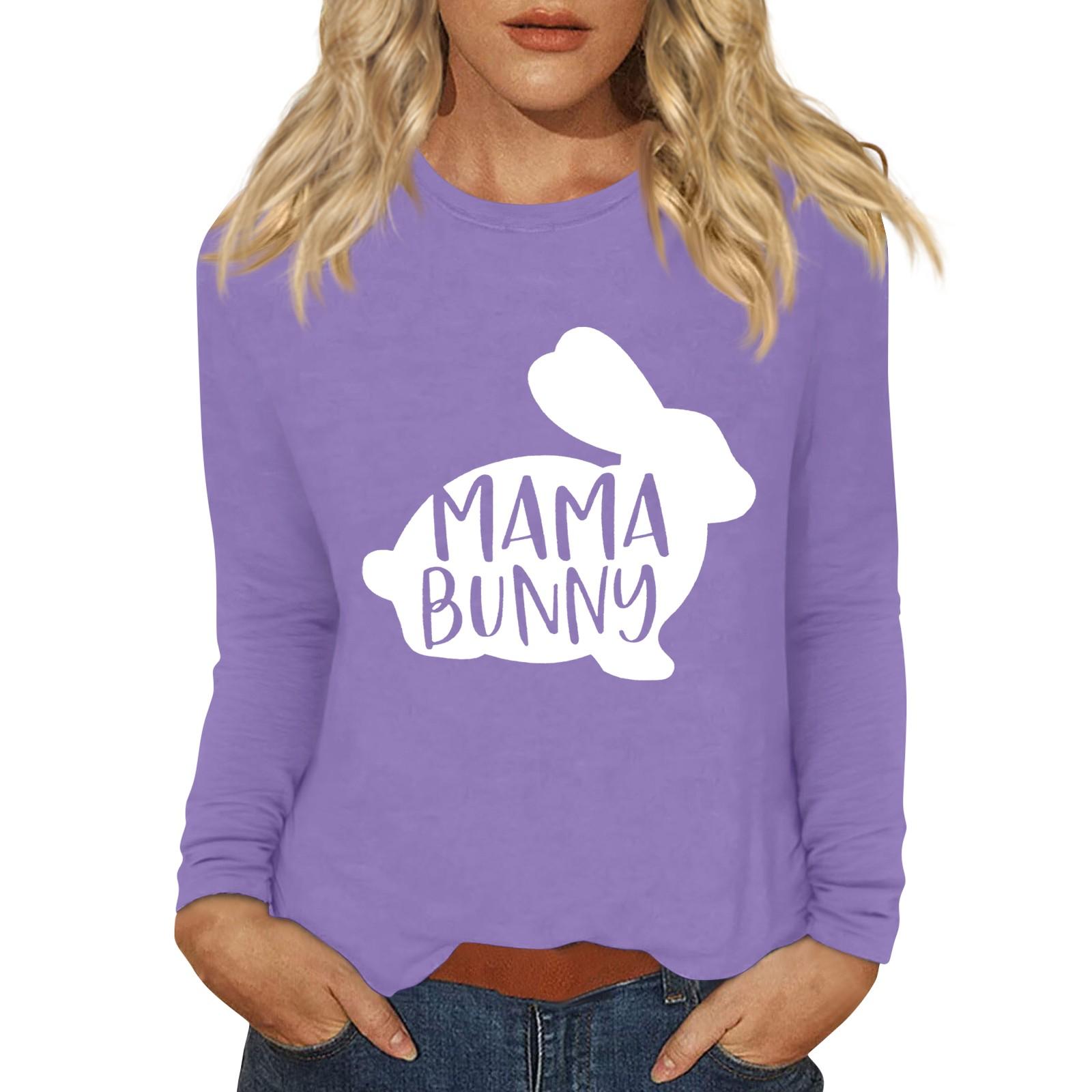 Рубашки с длинным рукавом для женщин Пасхальный карнавал Графический принт Футболки Блузки Повседневные базовые топы Пуловеры M фиолетовый
Рубашки с длинным рукавом для женщин Пасхальный карнавал Графический принт Футболки Блузки Повседневные базовые топы Пуловеры M фиолетовый