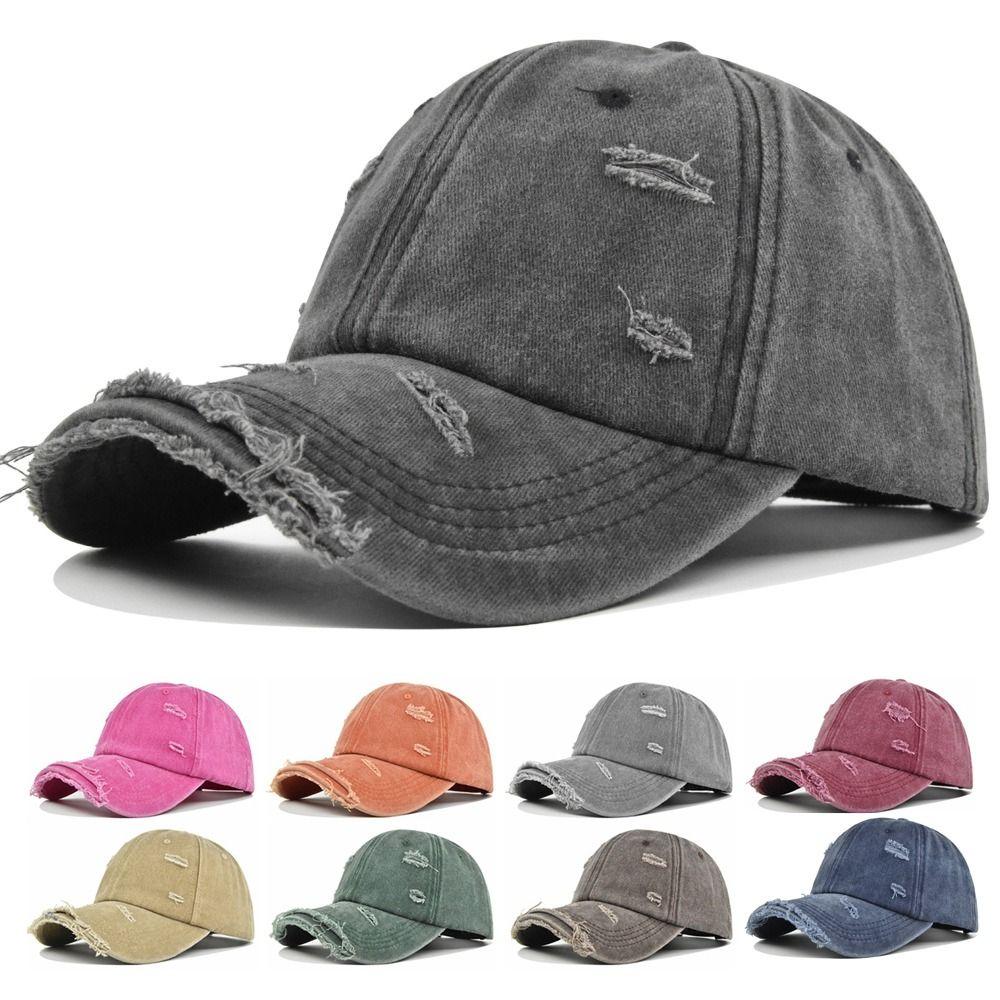 Broken Hole Baseball Hats Adjustable Sunscreen Hats Fashion Peaked Cap Man Women Outdoor Sports темно-синього кольору
Broken Hole Baseball Hats Adjustable Sunscreen Hats Fashion Peaked Cap Man Women Outdoor Sports темно-синього кольору