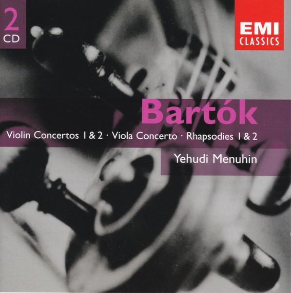 CD BLA BARTK YEHUDI MENUHIN Violin Concertos 1 2 Viola Conc 724358548723 EMI Classics 2003 Europe Classical Used
CD BLA BARTK YEHUDI MENUHIN Violin Concertos 1 2 Viola Conc 724358548723 EMI Classics 2003 Europe Classical Used