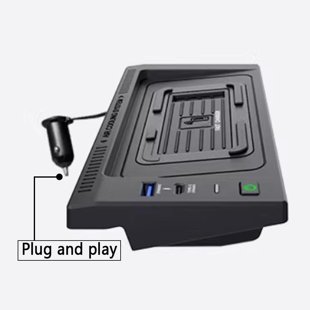 15W Car wireless phone charger For BMW X5 F15 X6 F16 2014 2015 2016 2017 2018 2019 Charging pad Holder Fast charge Accessories чорний
15W Car wireless phone charger For BMW X5 F15 X6 F16 2014 2015 2016 2017 2018 2019 Charging pad Holder Fast charge Accessories чорний