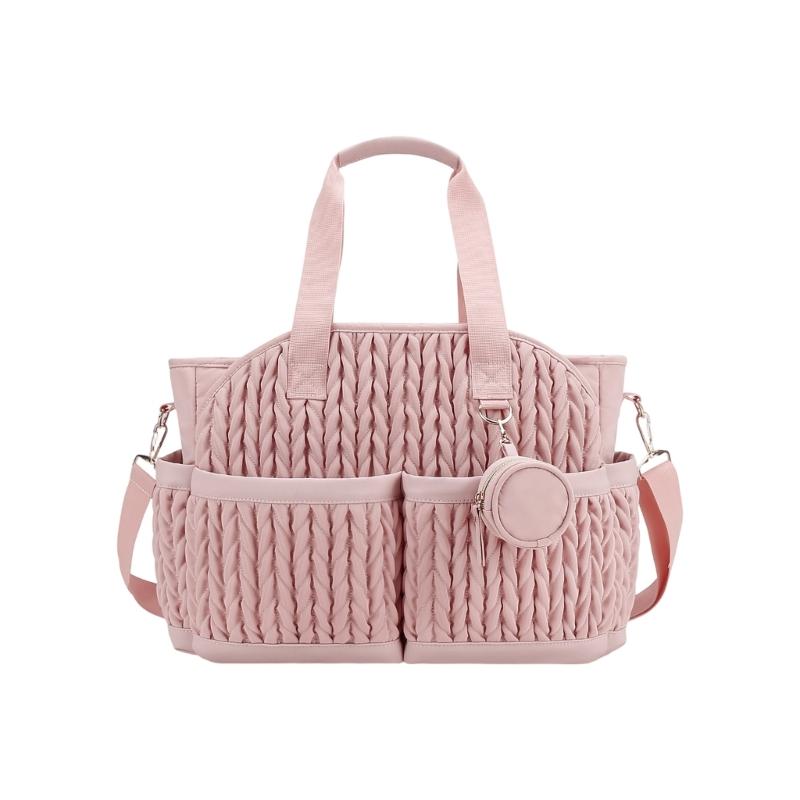 Multifunctional Diaper Organizer Bag with Quilted Design Multiple Pockets Insulated Waterproof Contaienr for Moms розовый
Multifunctional Diaper Organizer Bag with Quilted Design Multiple Pockets Insulated Waterproof Contaienr for Moms розовый