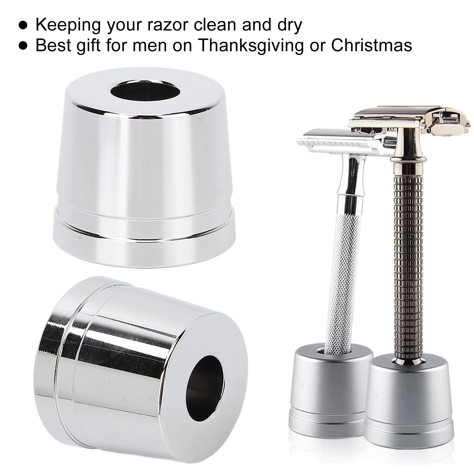 Safety Razor Stand Aluminum Alloy Mens Shaving Stand For Bathroom Countertops Mens Metal Manual Beard Shaver Holder
Safety Razor Stand Aluminum Alloy Mens Shaving Stand For Bathroom Countertops Mens Metal Manual Beard Shaver Holder