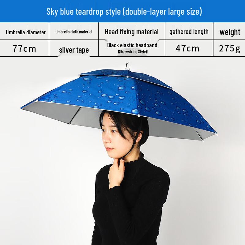 Nanqiao Head-Mounted Fishing Umbrella
Nanqiao Head-Mounted Fishing Umbrella