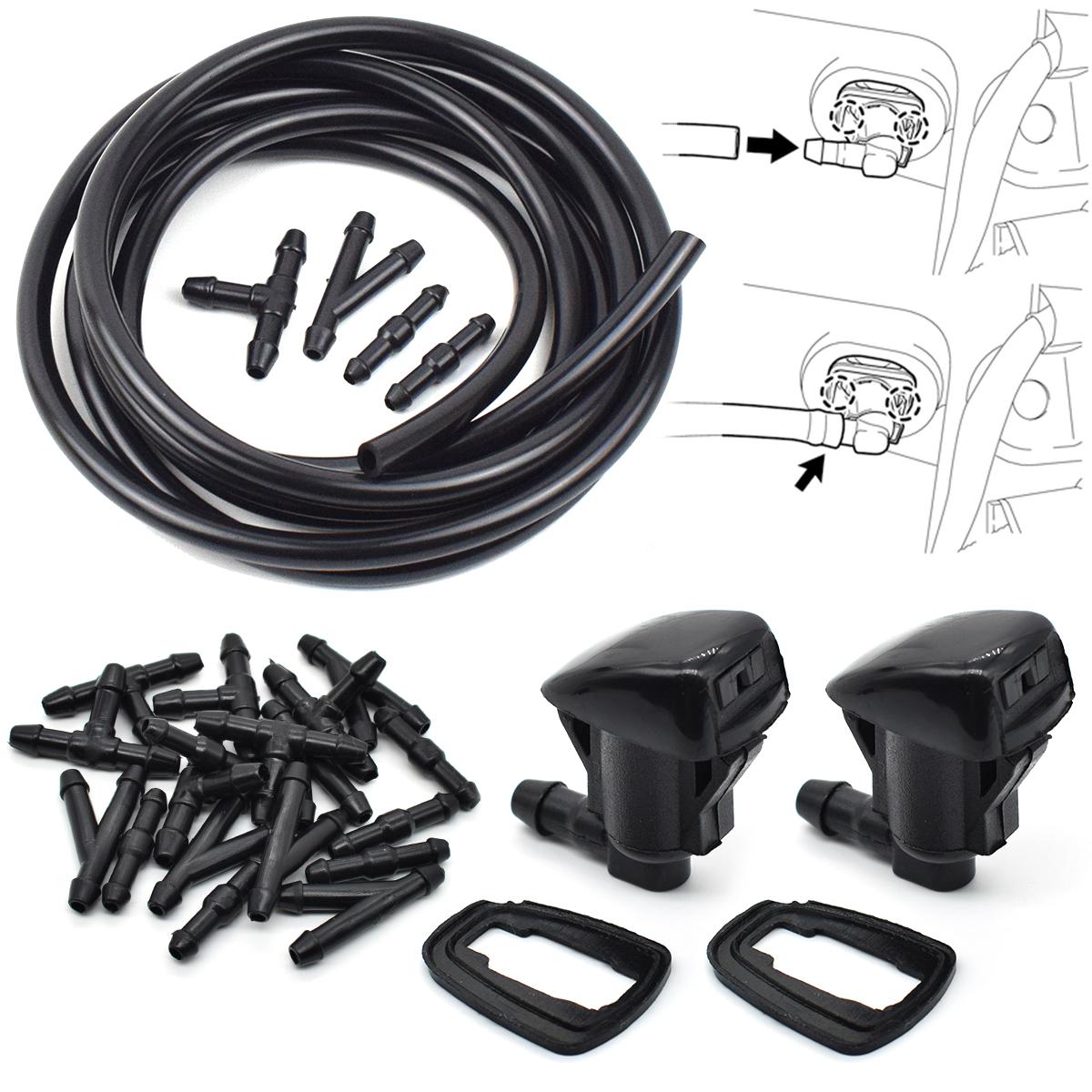 2X Front Windshield Wiper Washer Jet Nozzle Kit For Jeep Grand Cherokee Chevy Malibu Pontiac Dodge Durango Grand Caravan Nitro
2X Front Windshield Wiper Washer Jet Nozzle Kit For Jeep Grand Cherokee Chevy Malibu Pontiac Dodge Durango Grand Caravan Nitro