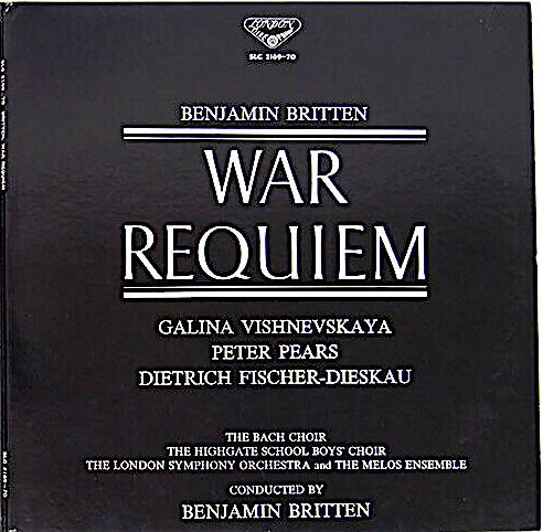 LP Record BENJAMIN BRITTEN LONDON SYMPHONY O Britten War Requiem SLC216970 LONDON 1971 Japan Classical Used
LP Record BENJAMIN BRITTEN LONDON SYMPHONY O Britten War Requiem SLC216970 LONDON 1971 Japan Classical Used