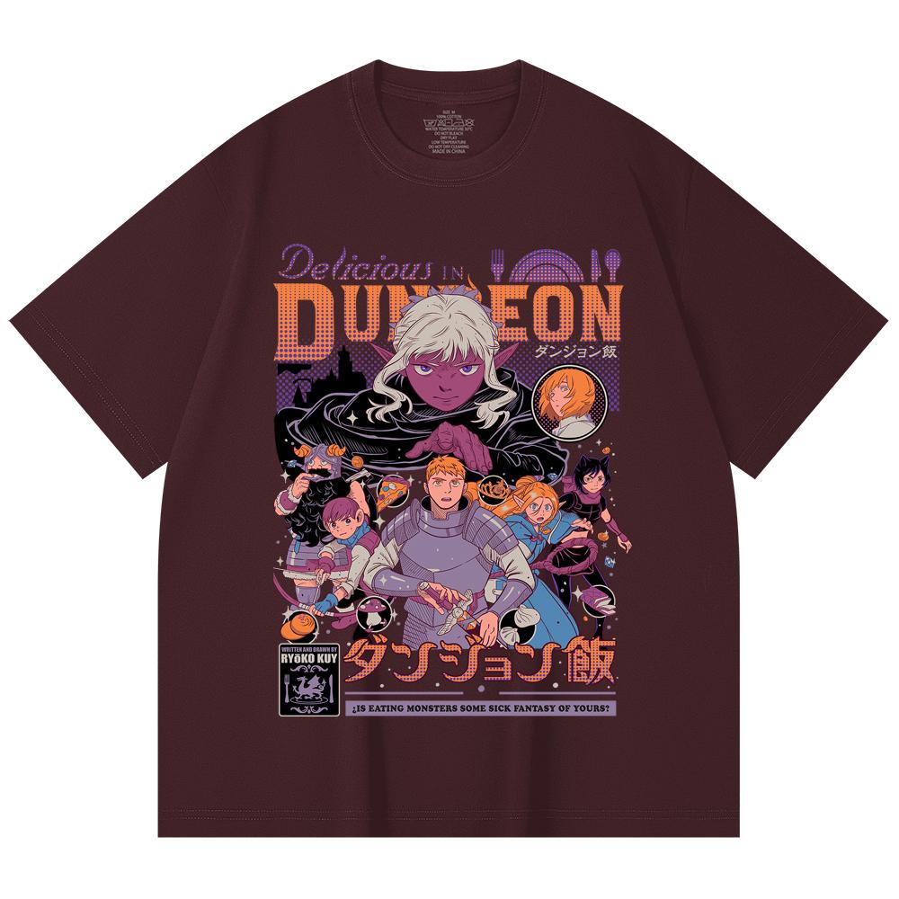 230 Gsm 100% Cotton Delicious in Dungeon V2 Print Unisex Heavy Cotton T Shirt 2XL вина червоного кольору
230 Gsm 100% Cotton Delicious in Dungeon V2 Print Unisex Heavy Cotton T Shirt 2XL вина червоного кольору