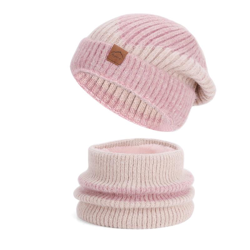 Cross-border Double Color Hat Female Thickening Warm Winter Earmuffs Hat with Collar Two-piece Cap
Cross-border Double Color Hat Female Thickening Warm Winter Earmuffs Hat with Collar Two-piece Cap