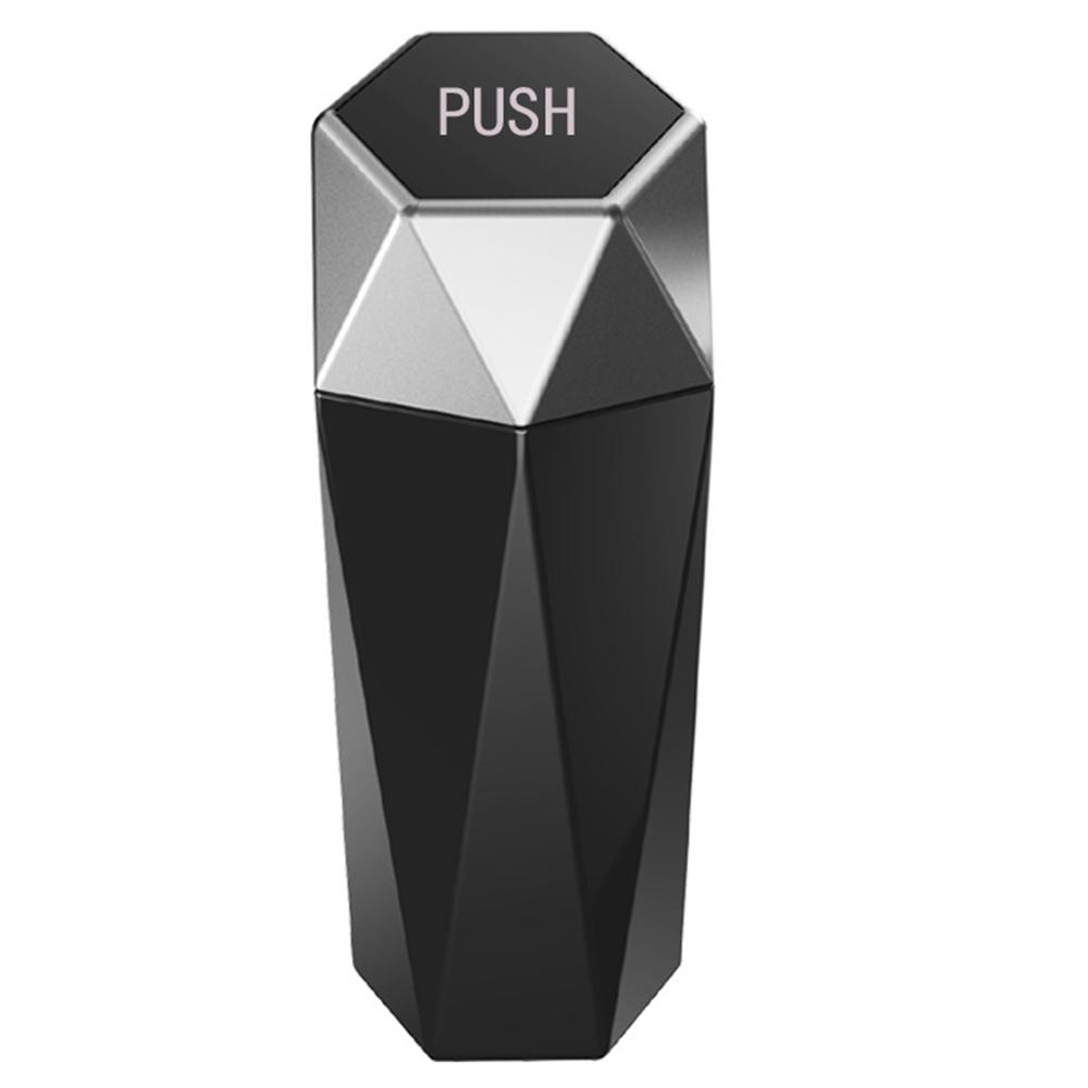 OUDEW Car Trash Can with Lid Mini Washable Vehicle Trash Can Desktop Center Console Dustbin Garbage Organizer Silver 
OUDEW Car Trash Can with Lid Mini Washable Vehicle Trash Can Desktop Center Console Dustbin Garbage Organizer Silver