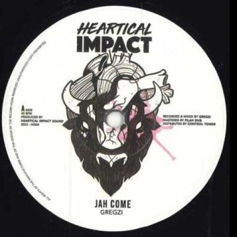7inch Record GREGZI - Jah Come / Version HI004 Heartical Impac 2023 Europe Reggae, Ska & Dub
7inch Record GREGZI - Jah Come / Version HI004 Heartical Impac 2023 Europe Reggae, Ska & Dub