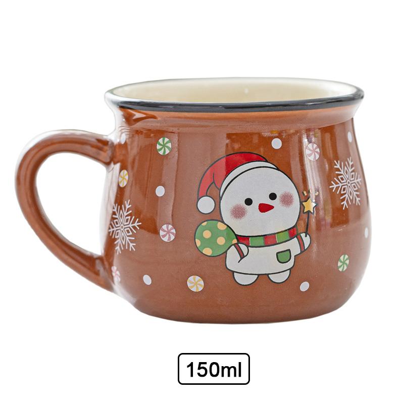 Керамическая рождественская кружка, мультяшный Санта, чашка для мусса, кофейная чашка для офиса, дома, выпечки, десерта, завтрака, кружка для молока для детей, рождественский подарок 150ml
Керамическая рождественская кружка, мультяшный Санта, чашка для мусса, кофейная чашка для офиса, дома, выпечки, десерта, завтрака, кружка для молока для детей, рождественский подарок 150ml