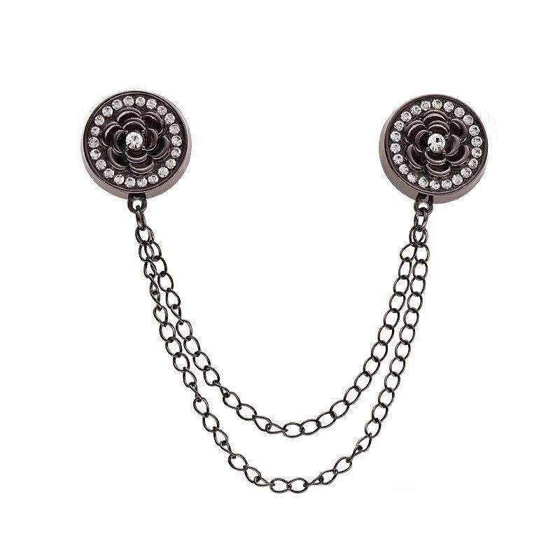 Chain Link Fastening Magnetic Cufflinks with Small Rose Design Suitable for Formal and Casual Shirt Accessories for Men and Women One size чёрный
Chain Link Fastening Magnetic Cufflinks with Small Rose Design Suitable for Formal and Casual Shirt Accessories for Men and Women One size чёрный