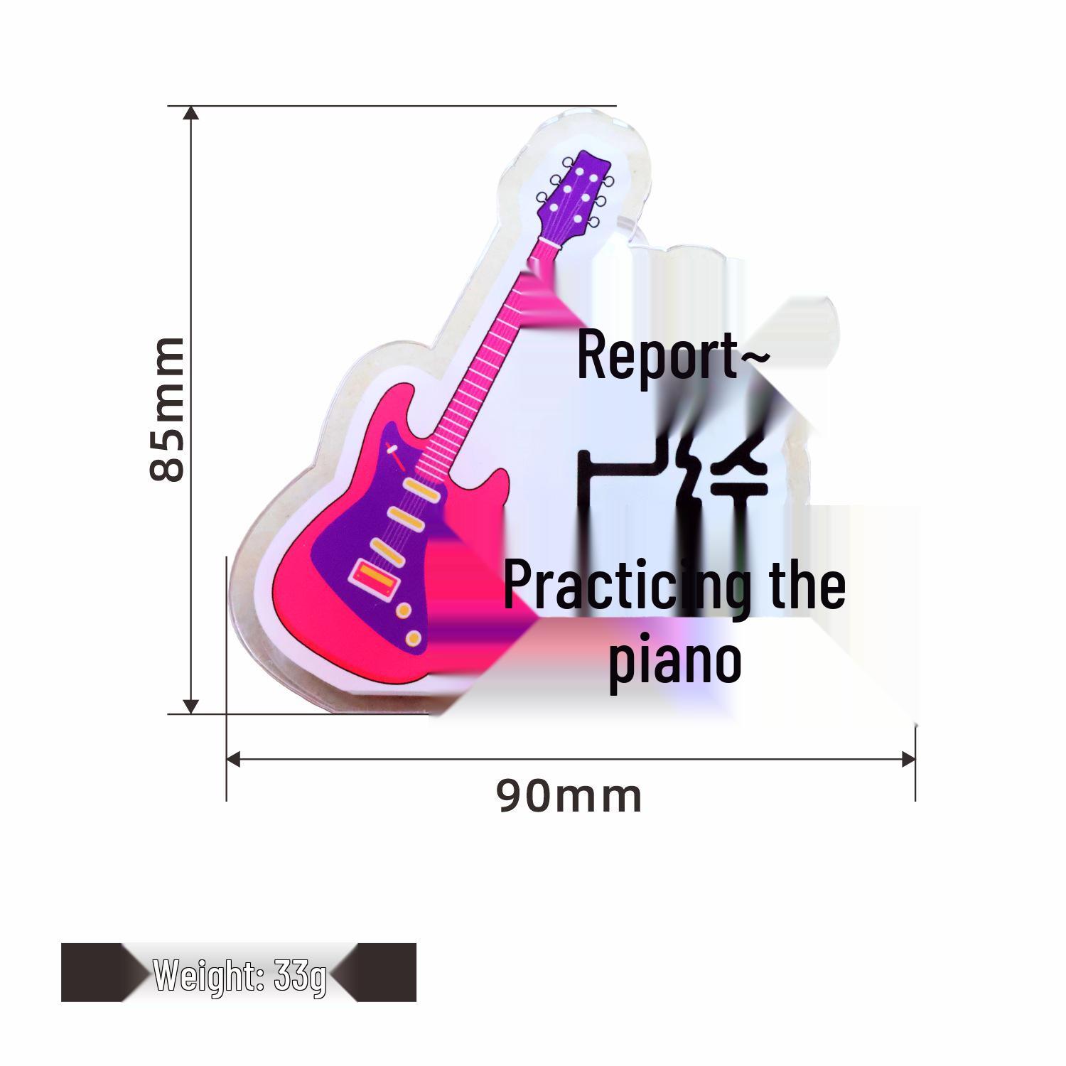 Personalized Creative Music Sheet and Book Holder Clip
Personalized Creative Music Sheet and Book Holder Clip
