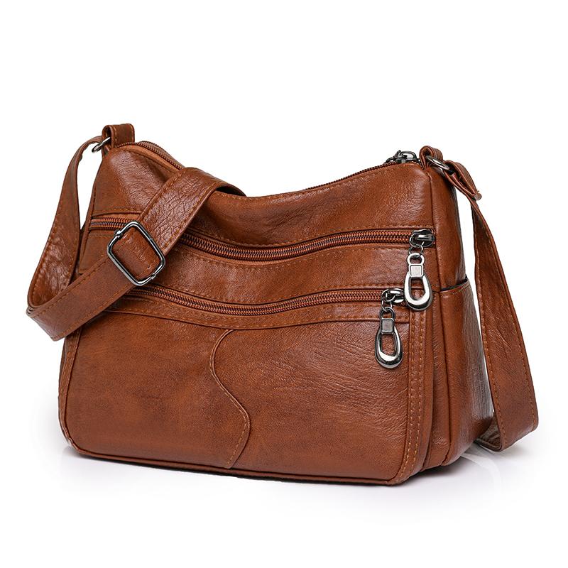 Женская сумка через плечо Материнская сумка Мягкая кожа с несколькими карманами Большая вместительная сумка через плечо среднего возраста коричневый
Женская сумка через плечо Материнская сумка Мягкая кожа с несколькими карманами Большая вместительная сумка через плечо среднего возраста коричневый