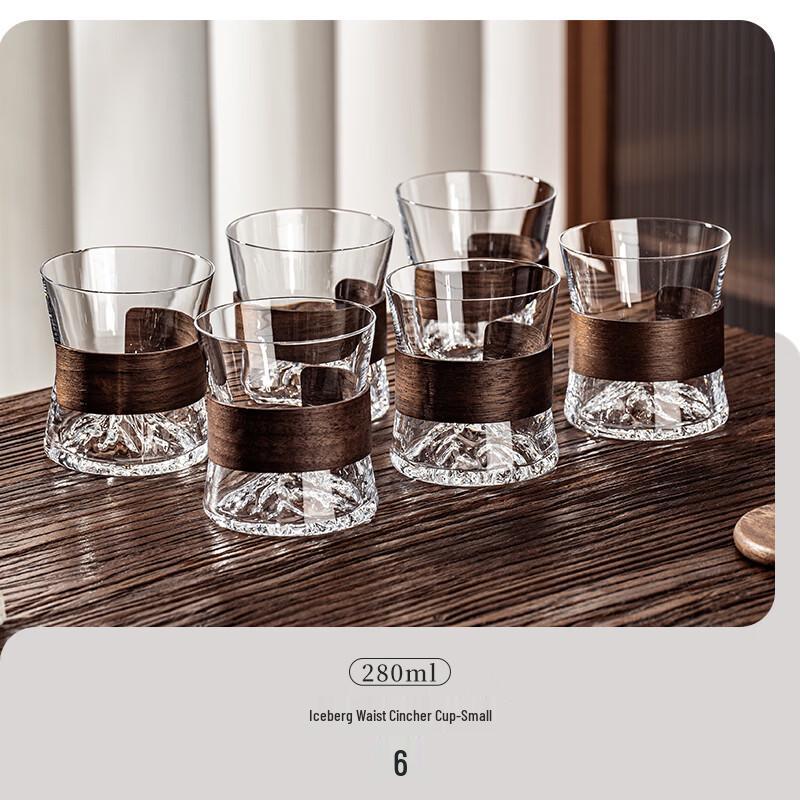 Handun Iceberg Waist Glass Cup Set
Handun Iceberg Waist Glass Cup Set