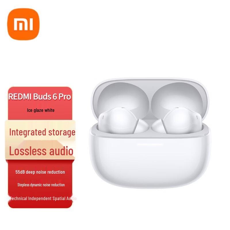 Redmi Buds 6 Pro Wireless Noise Cancelling Earbuds
Redmi Buds 6 Pro Wireless Noise Cancelling Earbuds