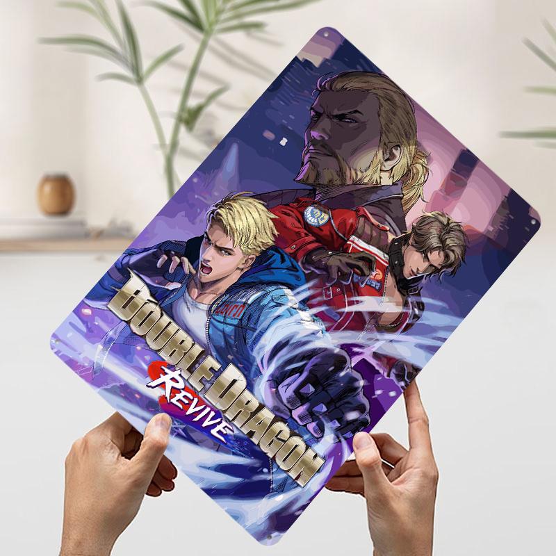 Double Dragon Revive Game Printed Poster Customized Wall Art Retro Vintage Metal Tin Signs for Room Ornaments Office Decor Home 7.9x11.8In(20x30cm)
Double Dragon Revive Game Printed Poster Customized Wall Art Retro Vintage Metal Tin Signs for Room Ornaments Office Decor Home 7.9x11.8In(20x30cm)