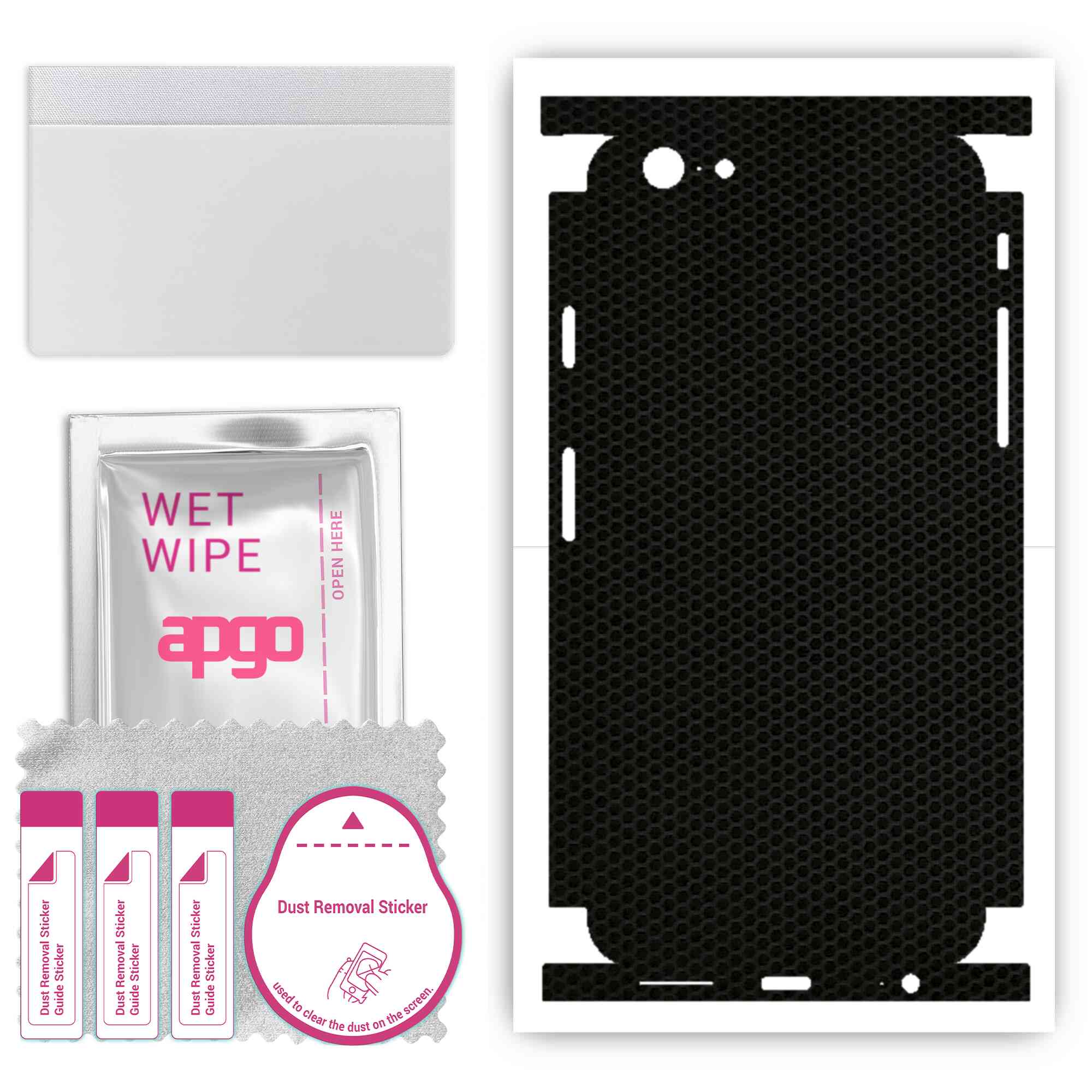 Apgo Protective Skin Sticker for the back+sides compatible with Apple iPhone 6, Full Wrap Film, Foil, Vinyl - Pattern Matrix
Apgo Protective Skin Sticker for the back+sides compatible with Apple iPhone 6, Full Wrap Film, Foil, Vinyl - Pattern Matrix