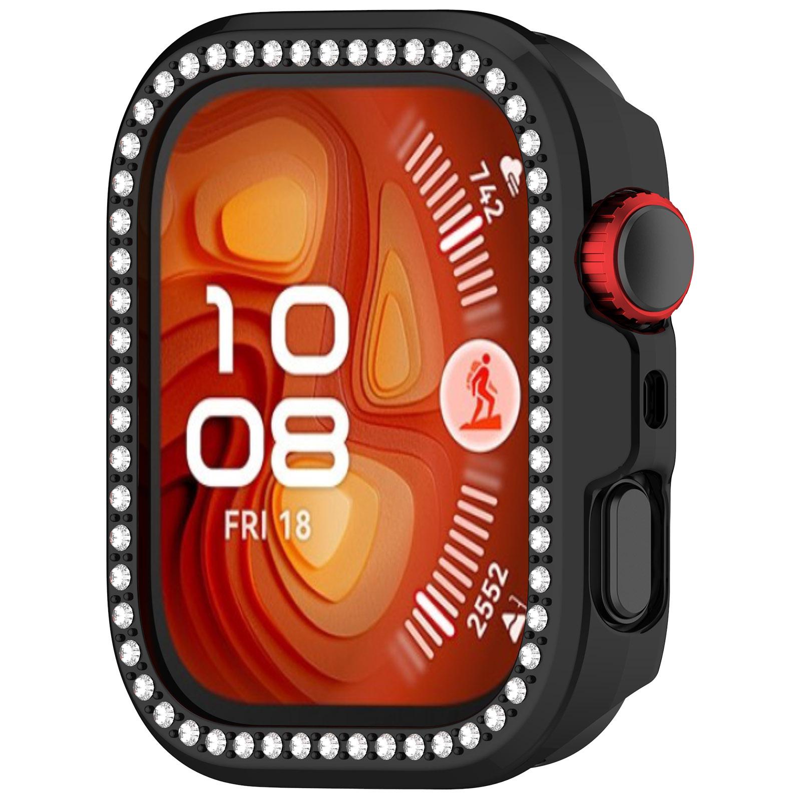 For Huawei Watch Fit 4 Watch Case Rhinestone Decor Hollow Design Electroplating PC Watch Cover Starlight
For Huawei Watch Fit 4 Watch Case Rhinestone Decor Hollow Design Electroplating PC Watch Cover Starlight
