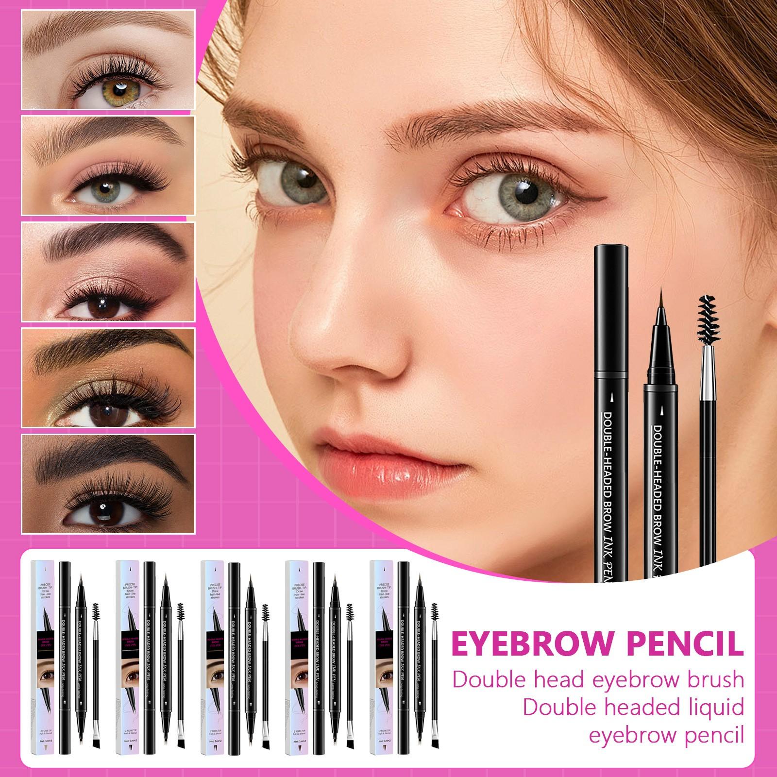 Two-pronged Eyebrow Pencil + Eyebrow Brush Double-head Design Not Easy To Fade With Lasting Makeup Effect Waterproofandsweat-proof 2ml One Size
Two-pronged Eyebrow Pencil + Eyebrow Brush Double-head Design Not Easy To Fade With Lasting Makeup Effect Waterproofandsweat-proof 2ml One Size