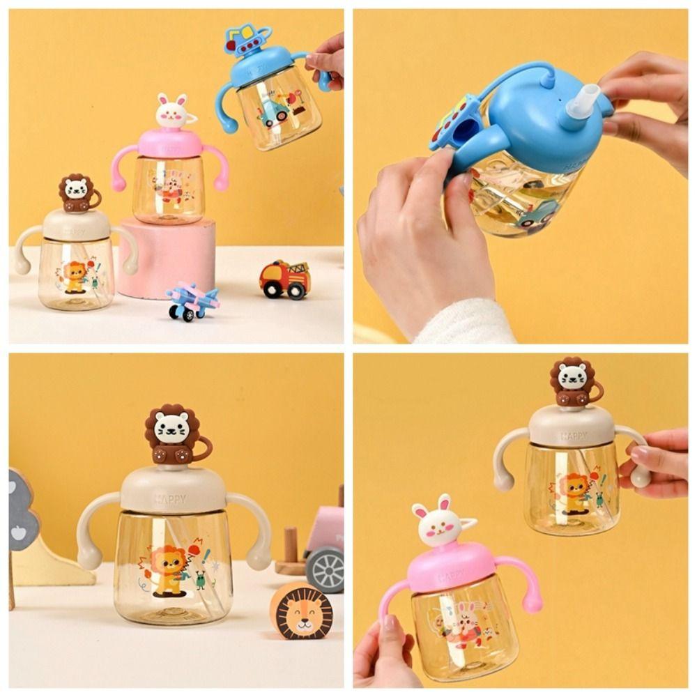 350ml Baby Feeding Bottle with Straw Toddler Milk Cup Portable Baby Drinking Cup Travel рожевий
350ml Baby Feeding Bottle with Straw Toddler Milk Cup Portable Baby Drinking Cup Travel рожевий