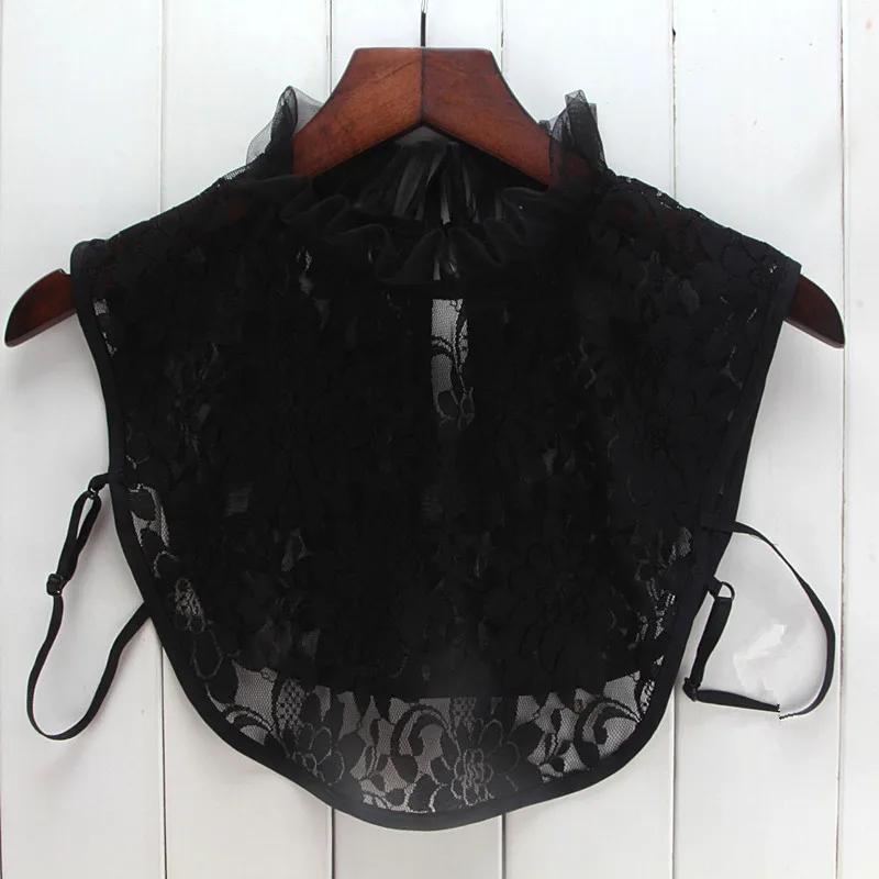 Women s Lace Mesh Fake Collar High Stand Ruffle Sweater Blouse Shirt False Collar Female Cotton Removable Detachable Collar
Women s Lace Mesh Fake Collar High Stand Ruffle Sweater Blouse Shirt False Collar Female Cotton Removable Detachable Collar