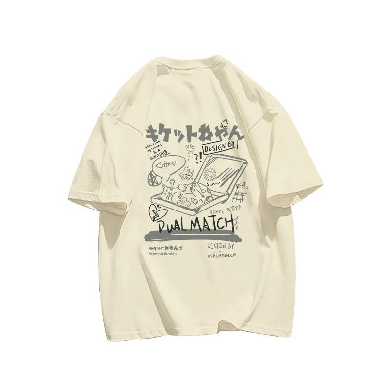 Japanese Unisex Womens Soft Short Sleeve Tshirts Summer Retro Couple Versatile Half Sleeve Shirt Top Fashion ONeck Street Top 4XL
Japanese Unisex Womens Soft Short Sleeve Tshirts Summer Retro Couple Versatile Half Sleeve Shirt Top Fashion ONeck Street Top 4XL