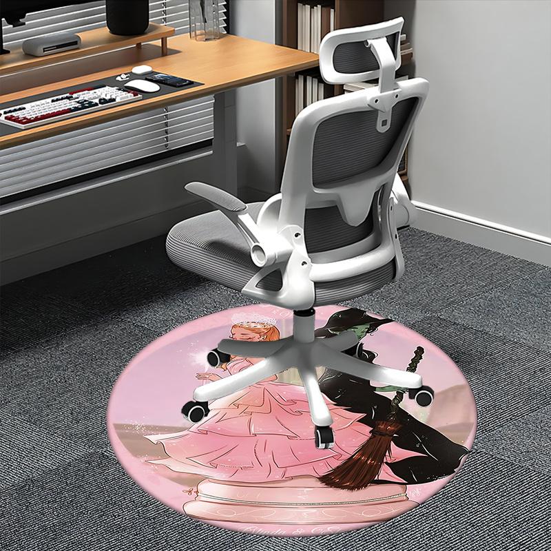 Glinda,Elphaba Chair mat Round Rug Office carpet, Machine Washable, Non slip, Suitable for Living Rooms, Bedrooms 80cm
Glinda,Elphaba Chair mat Round Rug Office carpet, Machine Washable, Non slip, Suitable for Living Rooms, Bedrooms 80cm