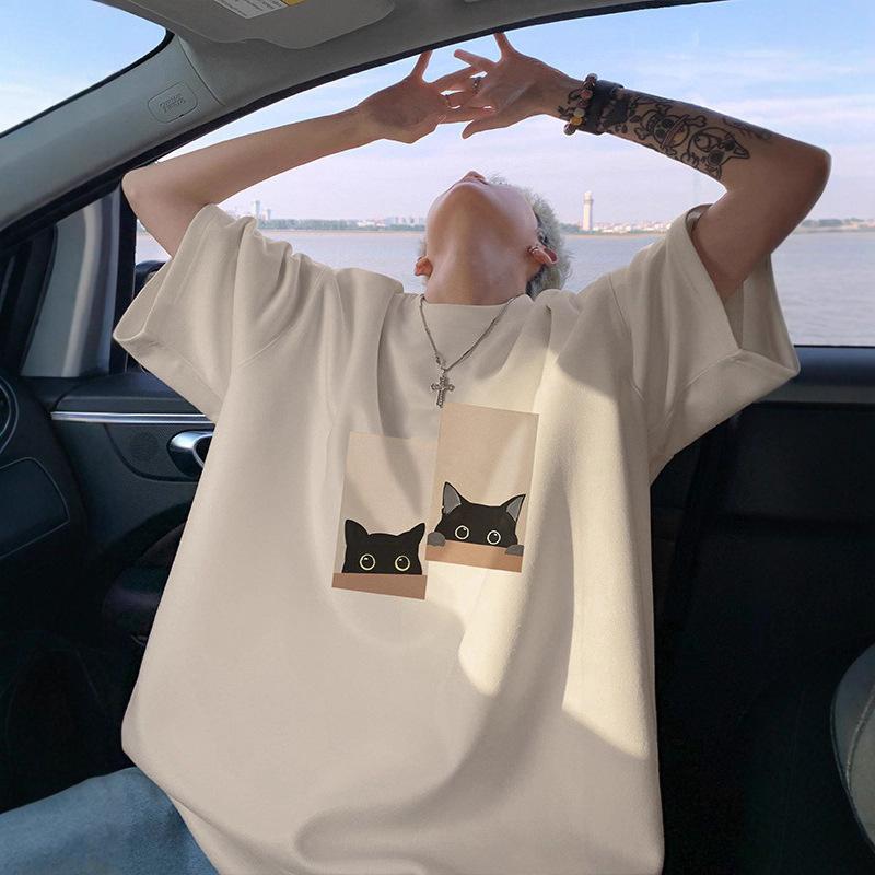 White Creative and Interesting Printed Short-sleeved T-shirt Men s Summer Thin Casual Loose Ice Silk Quick-drying Half-sleeved 5XL
White Creative and Interesting Printed Short-sleeved T-shirt Men s Summer Thin Casual Loose Ice Silk Quick-drying Half-sleeved 5XL