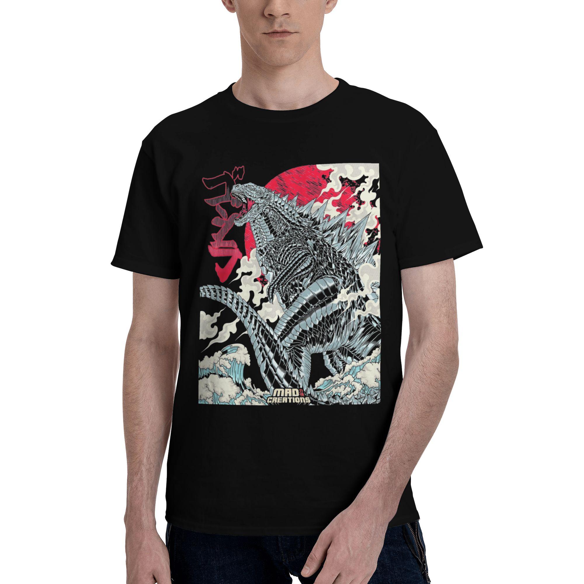 Men Cool Monster GGodzillas T Shirts Japan Monster Movie Cotton Clothes Novelty Short Sleeve Round Neck Tees TShirt S
Men Cool Monster GGodzillas T Shirts Japan Monster Movie Cotton Clothes Novelty Short Sleeve Round Neck Tees TShirt S