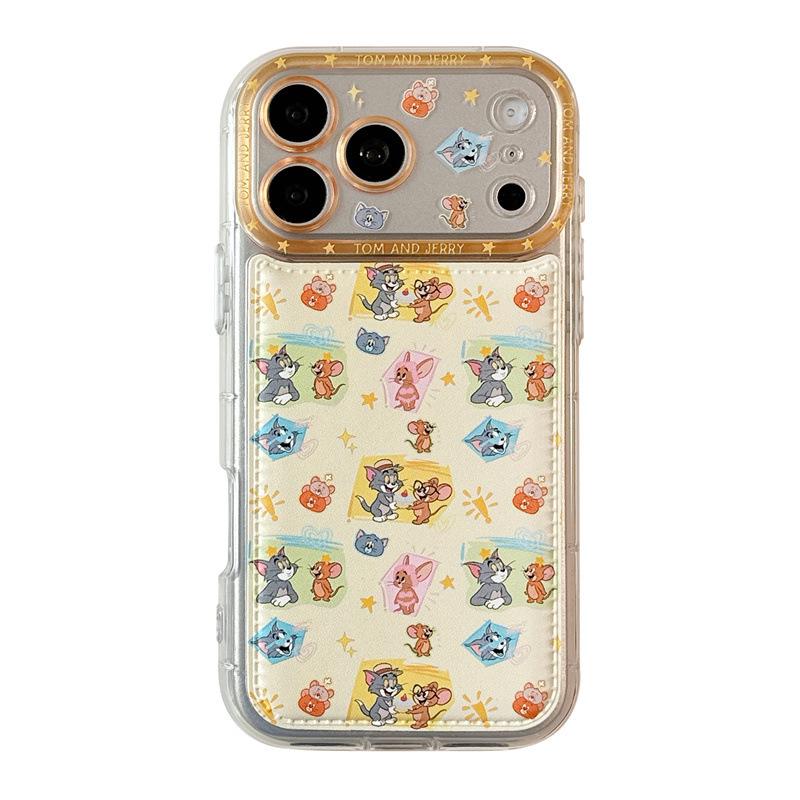 Cartoon Cat & Mouse iPhone 15/14, 17/16 Pro Max Anti-Fall Phone Case. iPhone 17 Pro
Cartoon Cat & Mouse iPhone 15/14, 17/16 Pro Max Anti-Fall Phone Case. iPhone 17 Pro