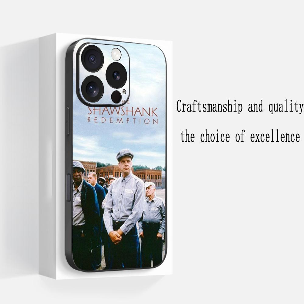 Classic Shawshank movie poster pattern Phone Case For iPhone 17 16 e 15 14 13 12 Plus Mini Pro Max Soft black Shockproof Cover iPhone17 Pro Max
Classic Shawshank movie poster pattern Phone Case For iPhone 17 16 e 15 14 13 12 Plus Mini Pro Max Soft black Shockproof Cover iPhone17 Pro Max