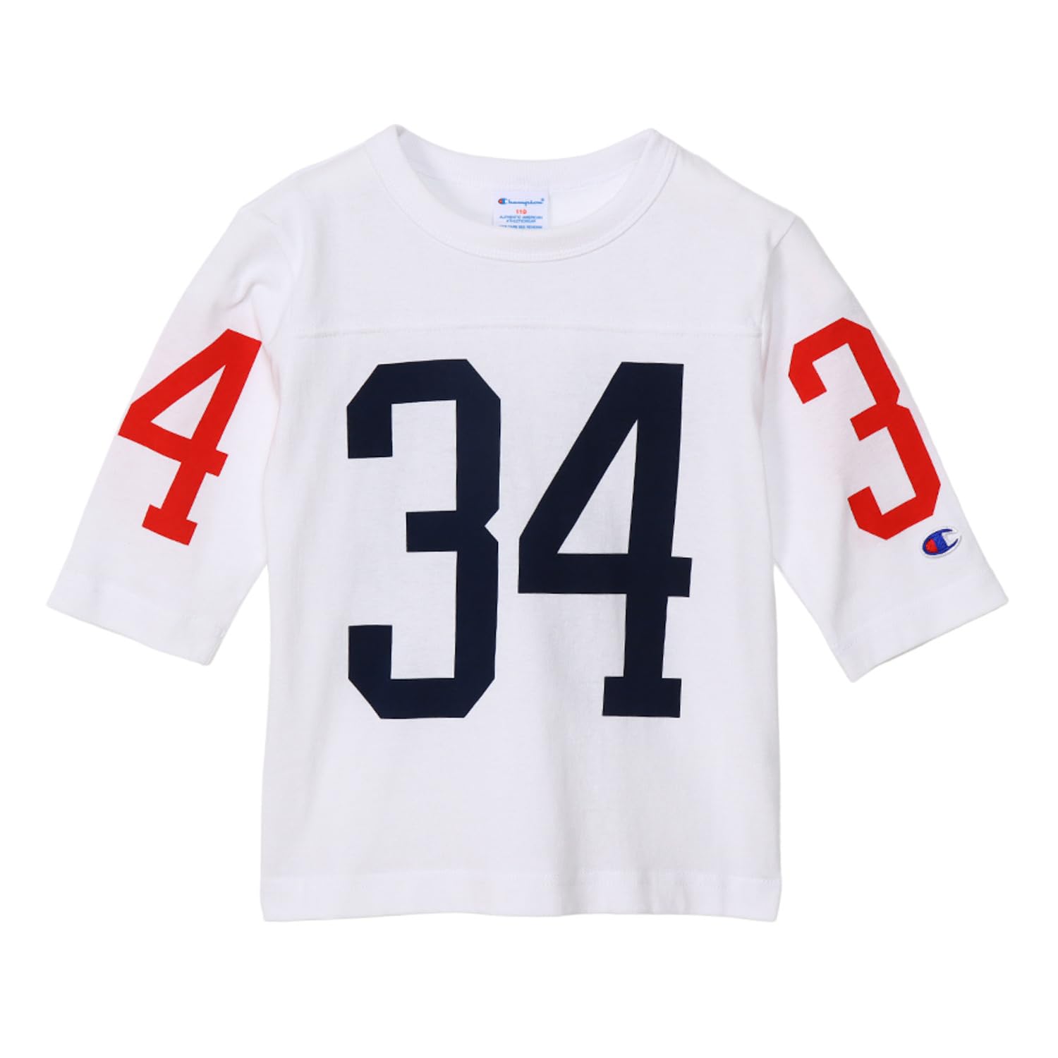 Champion Long Sleeve Crew Neck Graphic Print on and Football Kids T-Shirt, 100% Cotton, Chest, Sleeves, Back, T-Shirt, Boys Casual, White, CK-Z402 белый
Champion Long Sleeve Crew Neck Graphic Print on and Football Kids T-Shirt, 100% Cotton, Chest, Sleeves, Back, T-Shirt, Boys Casual, White, CK-Z402 белый
