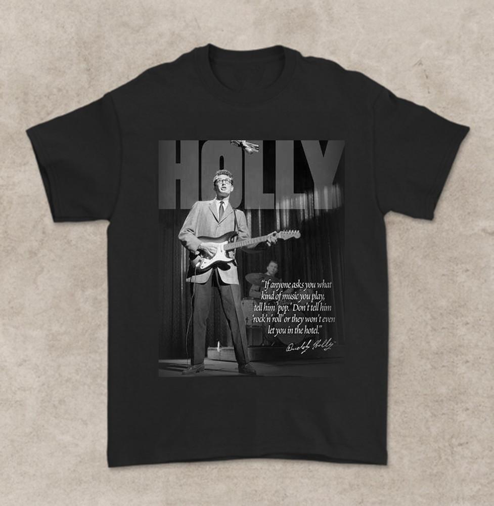 Buddy Holly Short Sleeve Cotton T Shirt Unisex All Size S to 2345XL Unisex T-Shirt XXL
Buddy Holly Short Sleeve Cotton T Shirt Unisex All Size S to 2345XL Unisex T-Shirt XXL