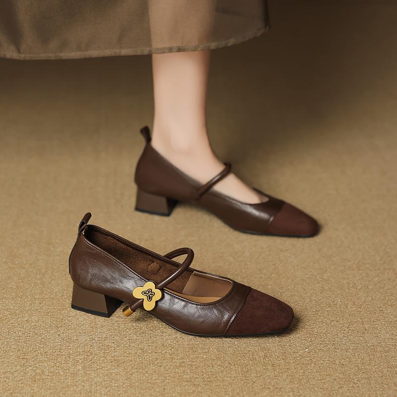 Fashion Retro Woman Shoes 2026 Autumn New High Quality Women s Mary Jane Shoes Comfort Anti Slip Women Low Heel Casual Shoe 40 коричневий
Fashion Retro Woman Shoes 2026 Autumn New High Quality Women s Mary Jane Shoes Comfort Anti Slip Women Low Heel Casual Shoe 40 коричневий