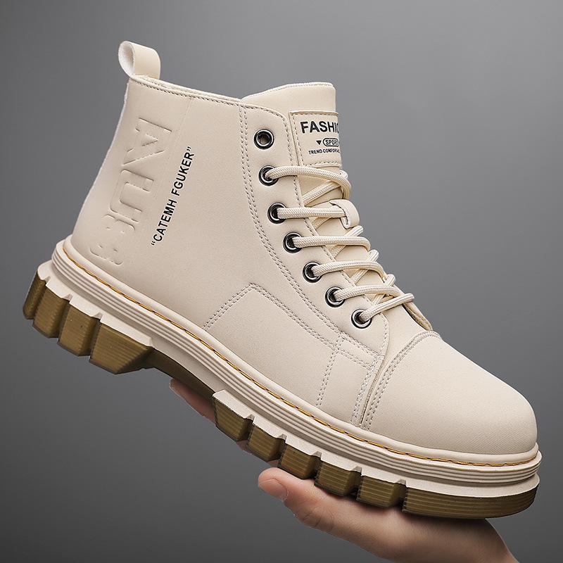 Men s shoes autumn and winter new fashion trend Martin boots men s high-top British style wear-resistant non-slip tooling boots 39
Men s shoes autumn and winter new fashion trend Martin boots men s high-top British style wear-resistant non-slip tooling boots 39