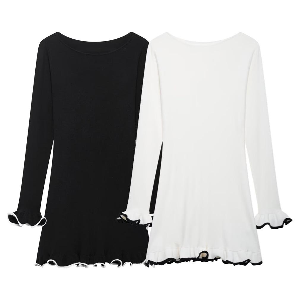 2025 Spring Women s Bodycon Dress - Frilled, Rolled Edge, Round Neck, Long Sleeve, Sexy Fashion Medium
2025 Spring Women s Bodycon Dress - Frilled, Rolled Edge, Round Neck, Long Sleeve, Sexy Fashion Medium