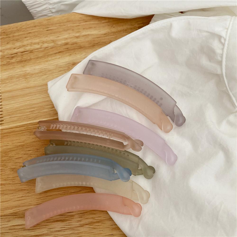 Fashion New Hairpins Girls Candy Color Headwear Vertical Clip Banana Clips Acrylic Hair Crabs
Fashion New Hairpins Girls Candy Color Headwear Vertical Clip Banana Clips Acrylic Hair Crabs