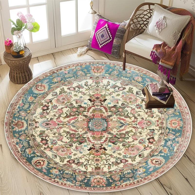 Персидский винтажный круглый ковер, моющийся для офисного дивана и лаунжа 40-40cm
Персидский винтажный круглый ковер, моющийся для офисного дивана и лаунжа 40-40cm