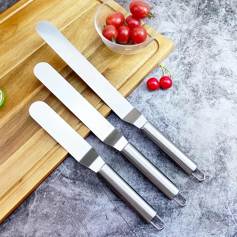 Portable Cream Spatula Cake Butter Accessories Kitchen Gadgets Cake Decorating Tools Stainless Steel Baking & Pastry Tools
Portable Cream Spatula Cake Butter Accessories Kitchen Gadgets Cake Decorating Tools Stainless Steel Baking & Pastry Tools
