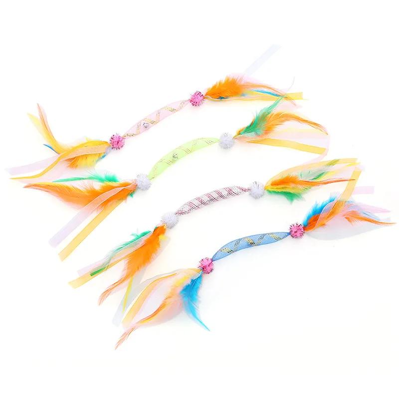 Cat Toys Colorful Hoses Feathers Cat Teasing Sticks Bite Resistant Interactive Toys And Fun For Cats Toys And Pet Supplies
Cat Toys Colorful Hoses Feathers Cat Teasing Sticks Bite Resistant Interactive Toys And Fun For Cats Toys And Pet Supplies
