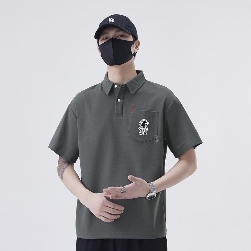 Новая летняя футболка Свободная с лацканами Короткий рукав Футболка-поло 3XL
Новая летняя футболка Свободная с лацканами Короткий рукав Футболка-поло 3XL