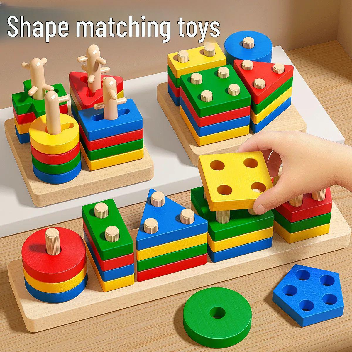 Montessori Geometry Shape Set: Colorful Educational Toys for Baby Cognitive Development and Pretend Play
Montessori Geometry Shape Set: Colorful Educational Toys for Baby Cognitive Development and Pretend Play