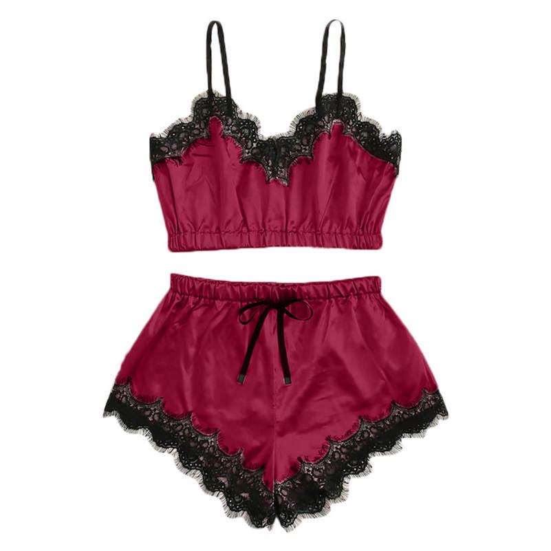 European-American Sexy Lace Three-Piece Lingerie Set with Strappy Design Small
European-American Sexy Lace Three-Piece Lingerie Set with Strappy Design Small