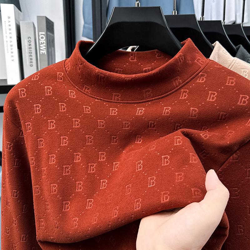 Men s Double-Sided Thermal Fleece Hoodie with B Letter Print - Thick Warm Base Layer for Autumn/Winter L (recommended for 110-130 jin) помаранчевий/червоний
Men s Double-Sided Thermal Fleece Hoodie with B Letter Print - Thick Warm Base Layer for Autumn/Winter L (recommended for 110-130 jin) помаранчевий/червоний
