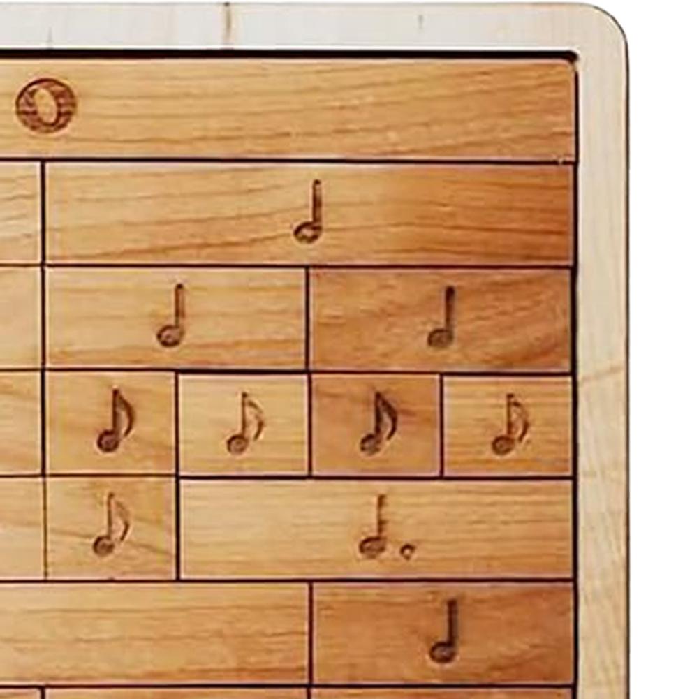 Musical Note Wooden Puzzle Music Fraction Bars Early Educational Learning Music Puzzle Toy Music Education Tool for Boys Girls China Mainland
Musical Note Wooden Puzzle Music Fraction Bars Early Educational Learning Music Puzzle Toy Music Education Tool for Boys Girls China Mainland