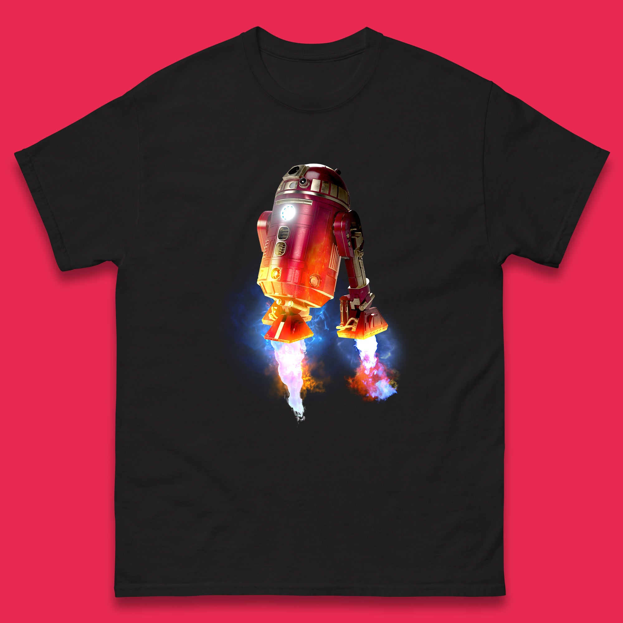 R2-D2 Ready To Fly Iron Man Spoof Sci-fi Action Adventure Movie Character Star Wars 46th Anniversary Mens Tee Top 4XL
R2-D2 Ready To Fly Iron Man Spoof Sci-fi Action Adventure Movie Character Star Wars 46th Anniversary Mens Tee Top 4XL