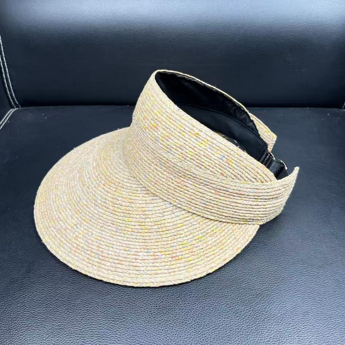 Upgraded version of adjustable rainbow embellishment large edge raffia empty top hat children summer outing sunshade sunscreen straw hat Adjustable and elastic
Upgraded version of adjustable rainbow embellishment large edge raffia empty top hat children summer outing sunshade sunscreen straw hat Adjustable and elastic