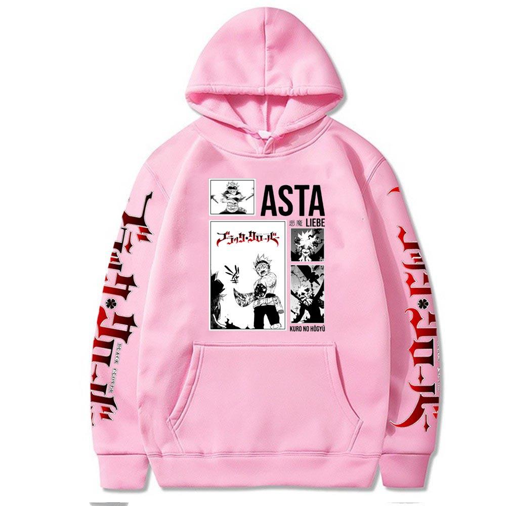 Burakku Asuta Black Clover Graphic Printed Hoodies Vintage Oversized Hooded Hip Hop Long Sleeves Cotton Hoodie Men Women Clothes 3XL
Burakku Asuta Black Clover Graphic Printed Hoodies Vintage Oversized Hooded Hip Hop Long Sleeves Cotton Hoodie Men Women Clothes 3XL