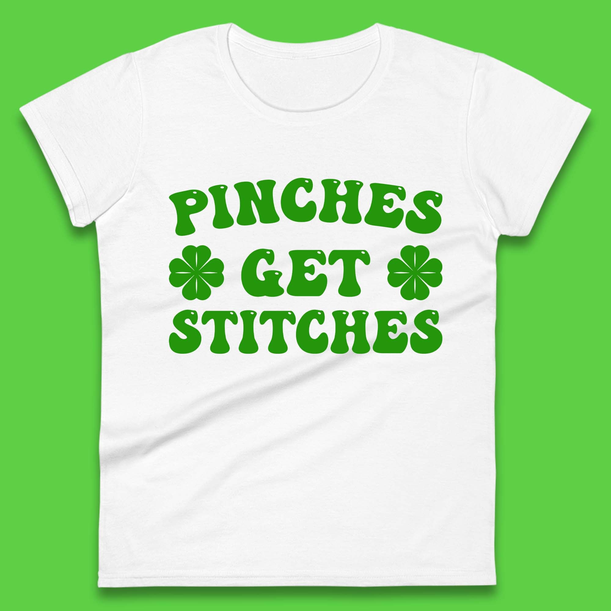 Pinches Get Stitches Womens T-Shirt Mens Tops Tees Unisex M
Pinches Get Stitches Womens T-Shirt Mens Tops Tees Unisex M
