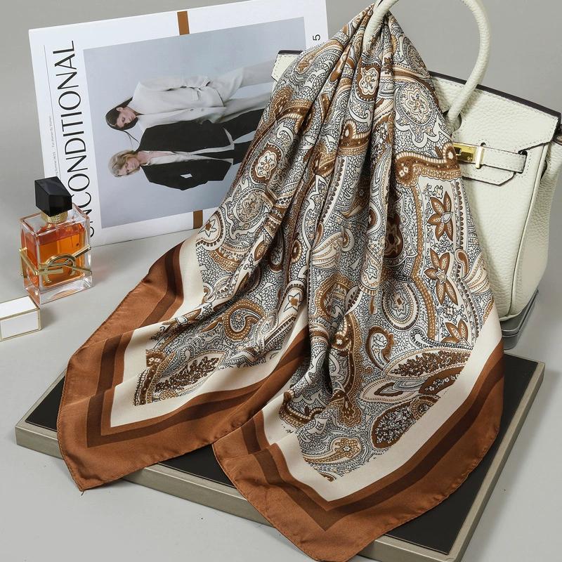 70cm Classic Velvet Scarf Macadamia Flower Versatile Wrap Headband Neck Protector All-Match Square Shawl Women s Shoulder Scarf One Size коричневий
70cm Classic Velvet Scarf Macadamia Flower Versatile Wrap Headband Neck Protector All-Match Square Shawl Women s Shoulder Scarf One Size коричневий